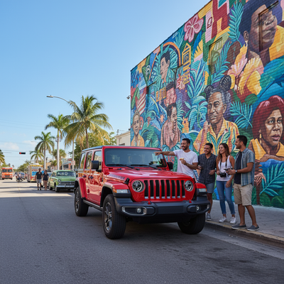 Little Havana & Wynwood by Car: Food, Street Art & Parking