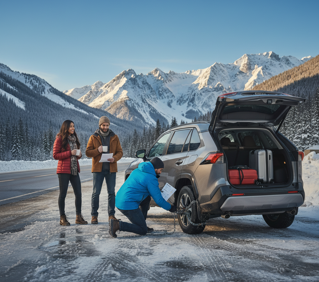 Are Chains Required for Yosemite or Tahoe From SFO With a Rental?