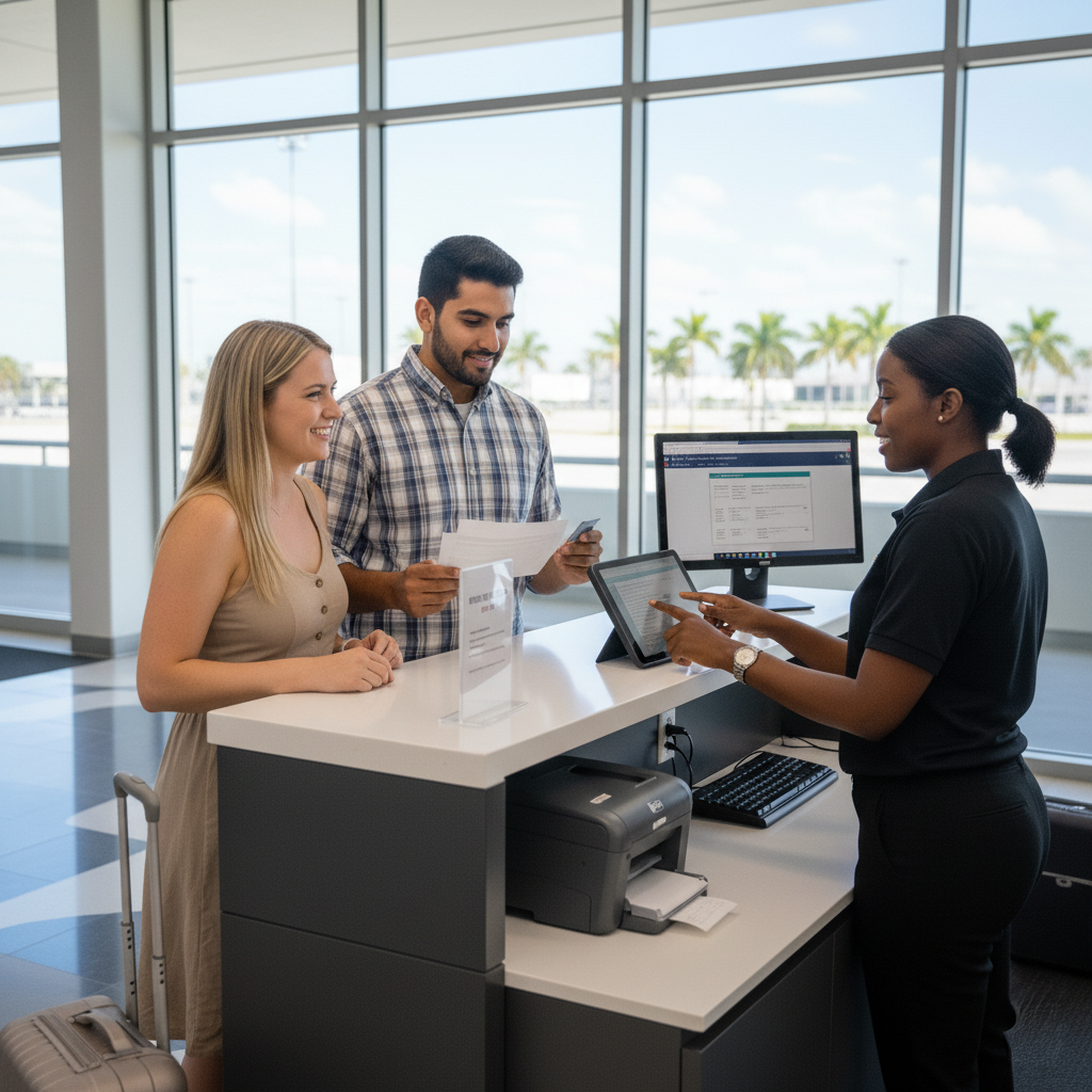 Can I rent a car at Orlando Airport without a credit card?