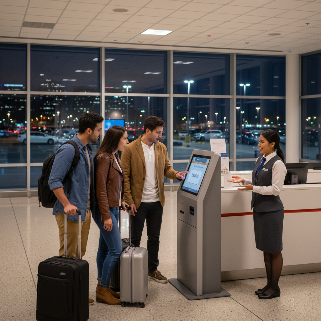 How much is the rental car deposit at Los Angeles Airport (LAX)?