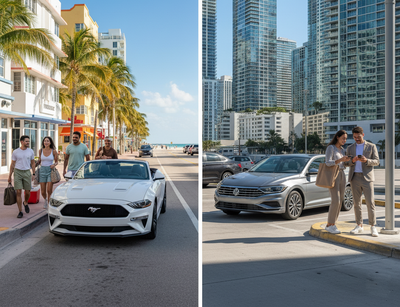 Miami Beach vs Downtown Pick‑Up: Which Saves More on Parking?