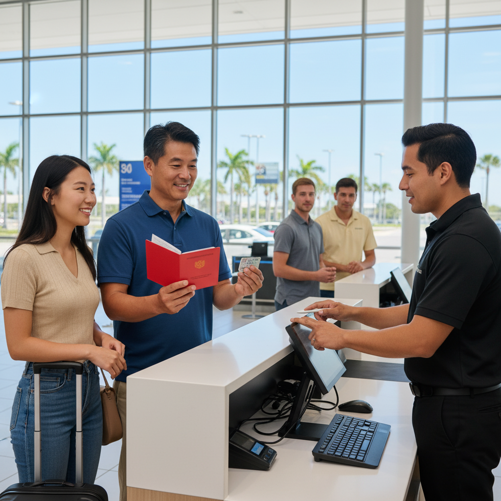 Do I need an International Driving Permit to rent in Orlando?