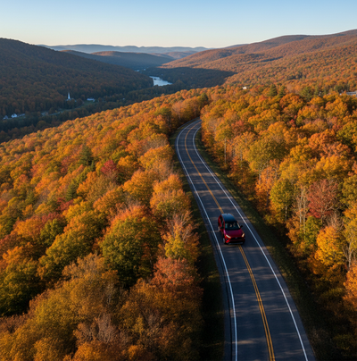 Best Leaf‑Peeping Drives from NYC (2025)