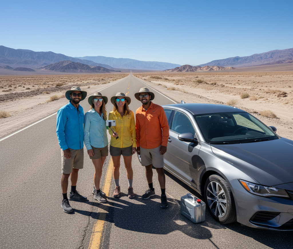 Death Valley from Las Vegas: Safety, Fuel & Photo Plan