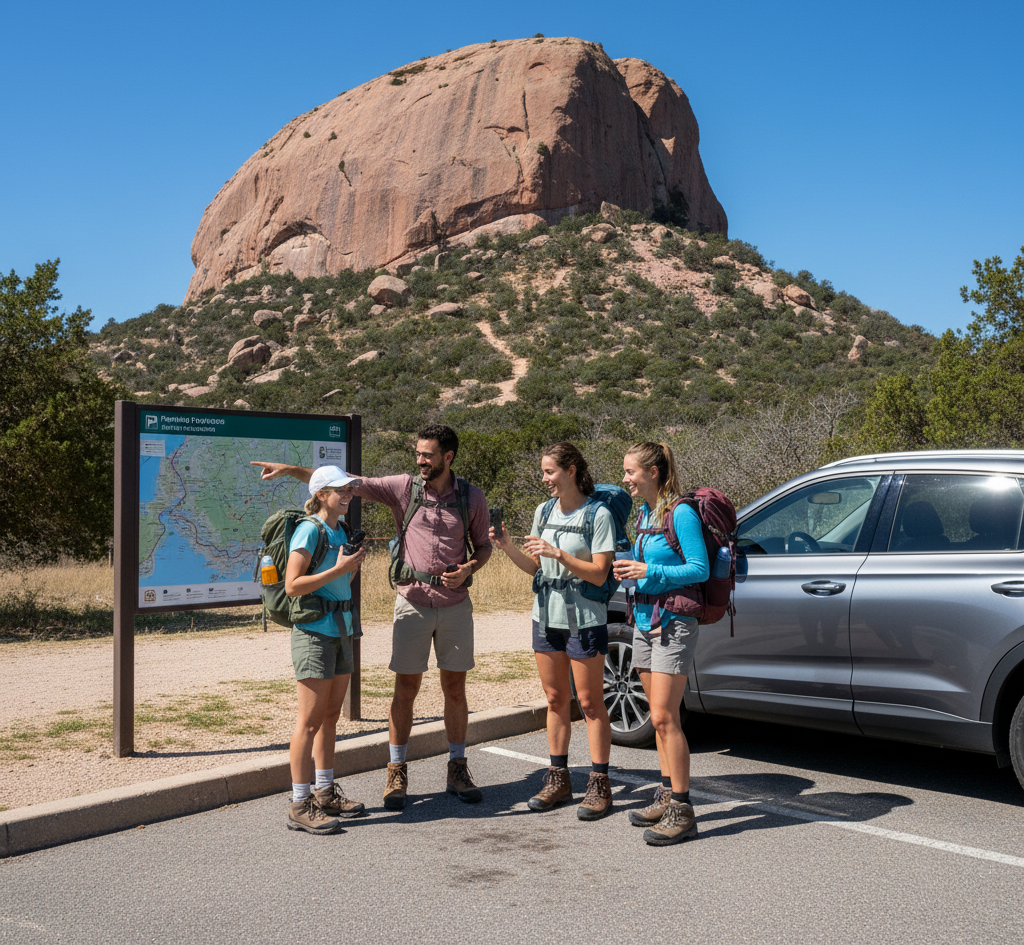 Enchanted Rock from Austin by Rental Car: Parking Reservations & Hikes