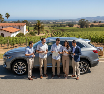 LA to Santa Barbara by Rental Car: Wineries, Parking & Detours