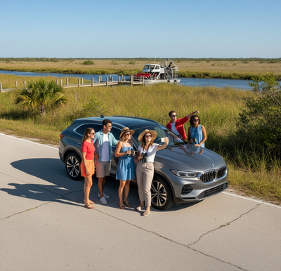 Miami to Everglades by Rental Car: Shark Valley, Homestead & Airboats (1 Day)