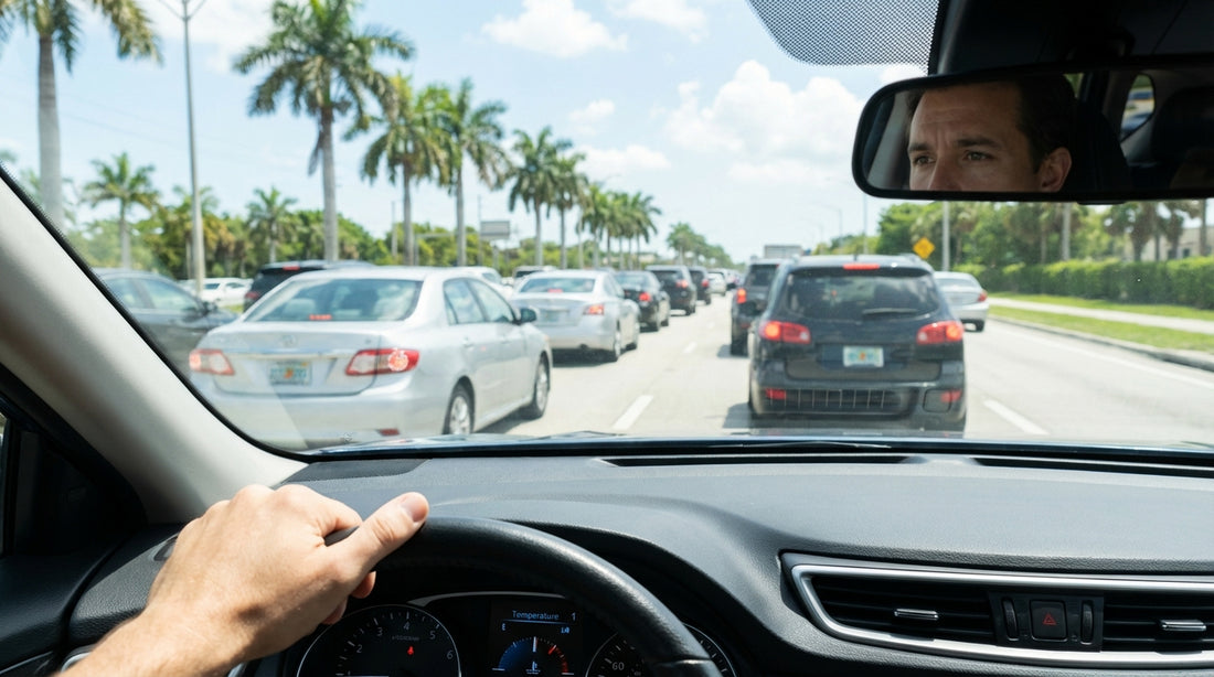Car Overheating In Traffic: Prevention Tips & Quick Fixes: motoradvises.com/car-overheating-in-traffic/car engine overheating causes, car overheating, car overheating in traffic, coolant radiator maintenance, overheating in traffic, prevent car overheating, traffic breakdown tips, what to do when car overheats