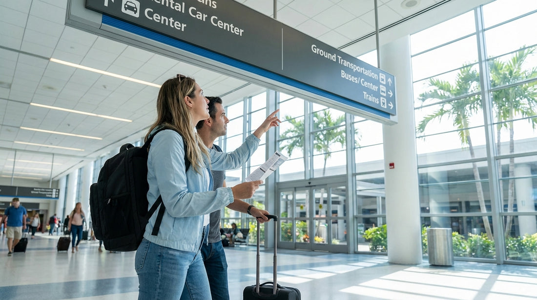 Reach Miami Airport car hire pick-up without data – Hola Car Rentals