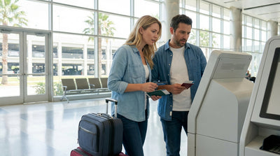 A row of vehicles at the Miami airport ready for a quick car rental pickup on a bright, sunny day