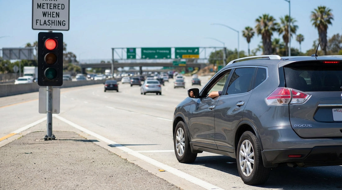 California ramp meters explained for hire car drivers – Hola Car Rentals