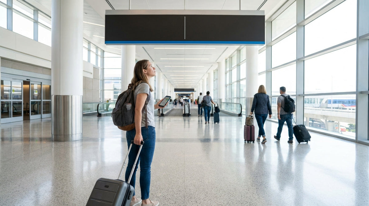 The SFO AirTrain arriving at the San Francisco car rental center station