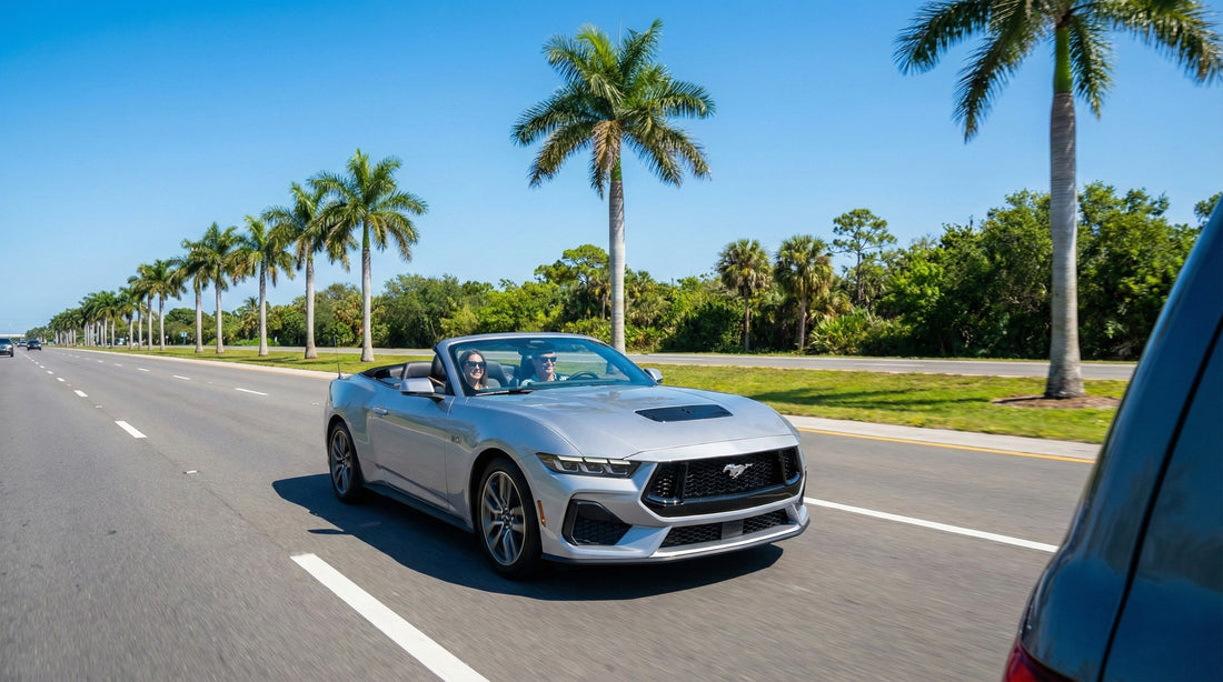 Miami to Fort Lauderdale in a rental car: can you avoid tolls?